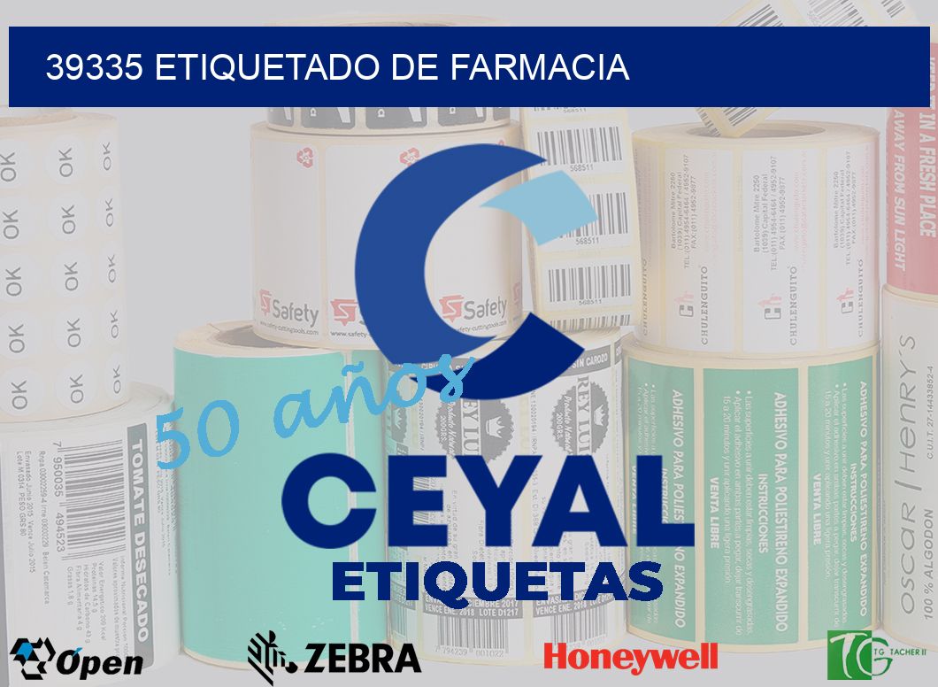 39335 etiquetado de farmacia