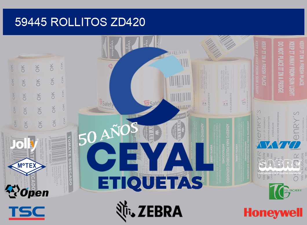 59445 ROLLITOS ZD420