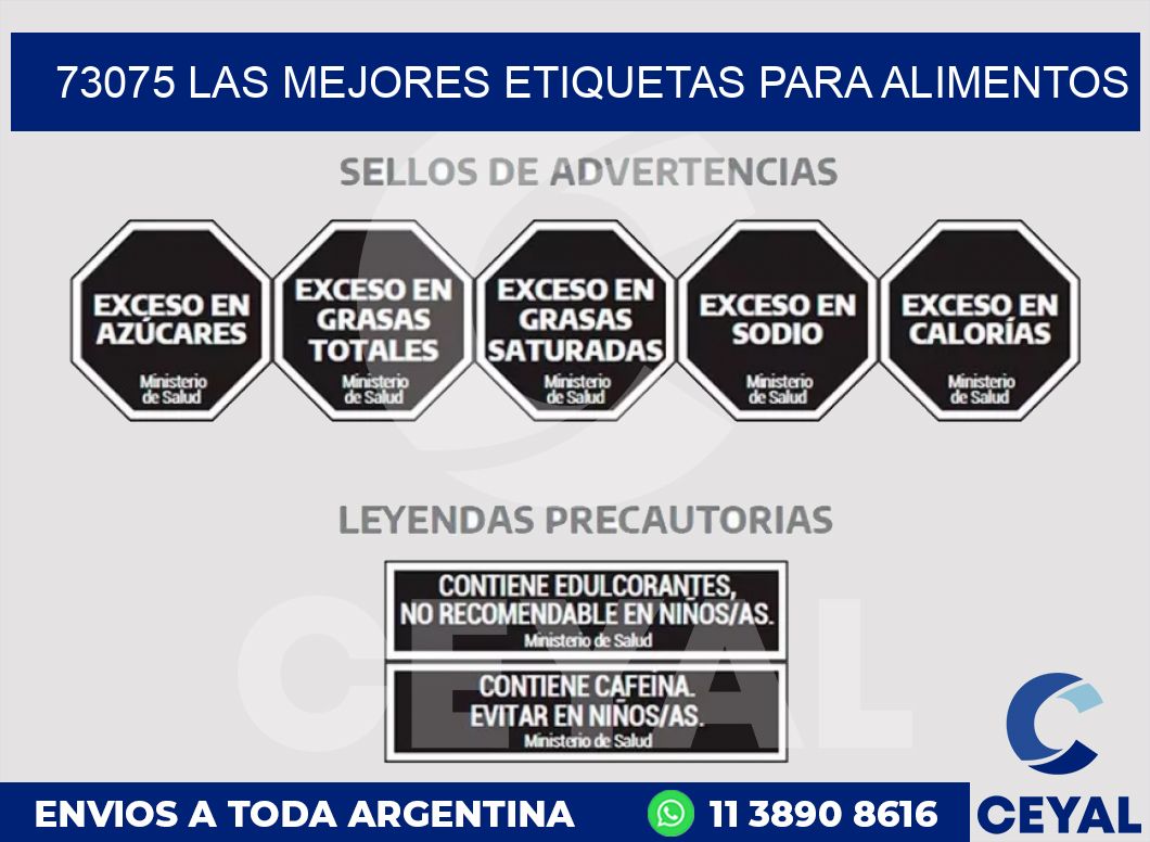 73075 LAS MEJORES ETIQUETAS PARA ALIMENTOS