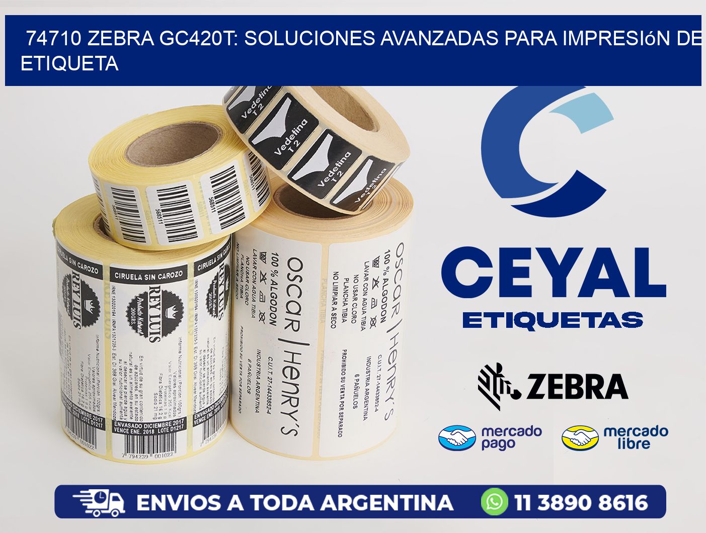 74710 Zebra GC420T: Soluciones Avanzadas para Impresión de Etiqueta