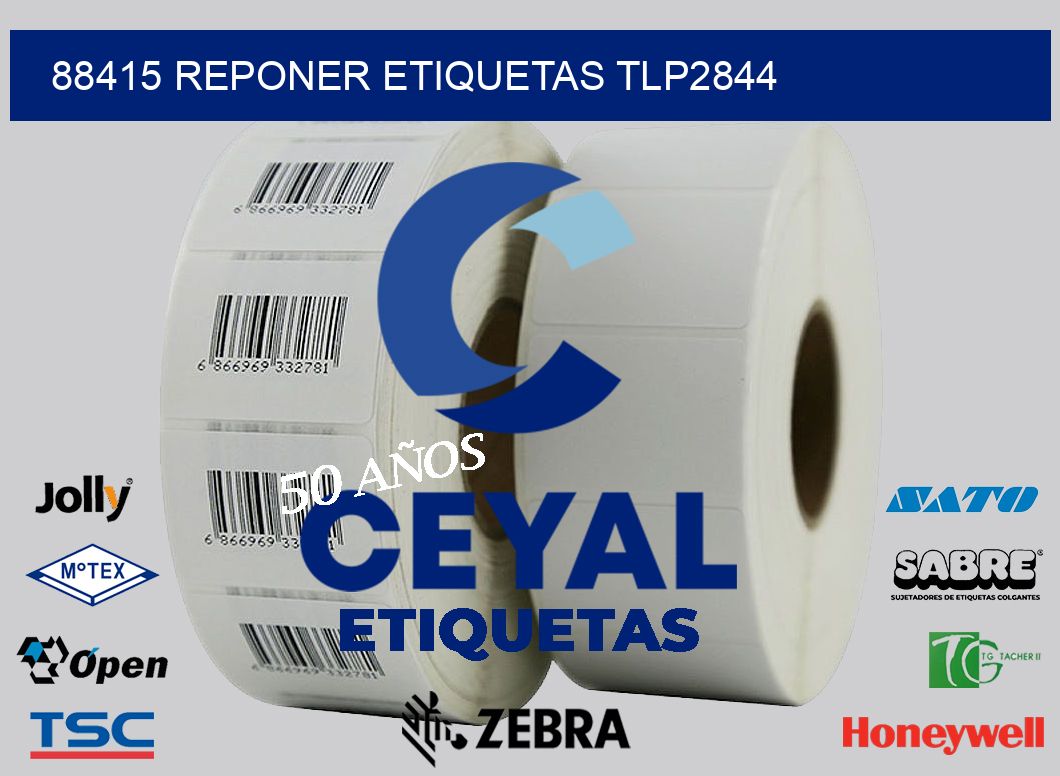 88415 REPONER ETIQUETAS TLP2844