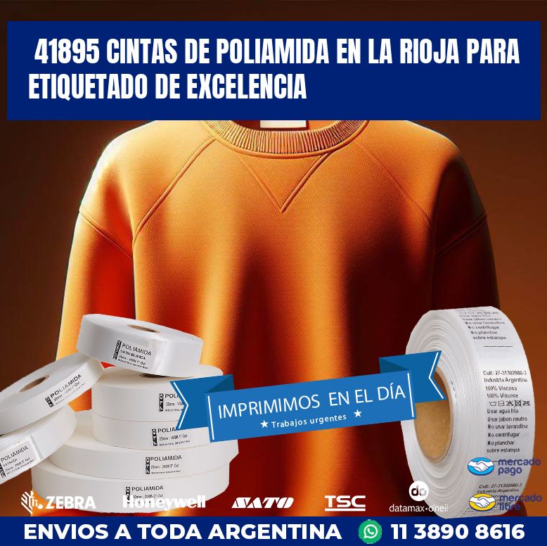 41895 CINTAS DE POLIAMIDA EN LA RIOJA PARA ETIQUETADO DE EXCELENCIA