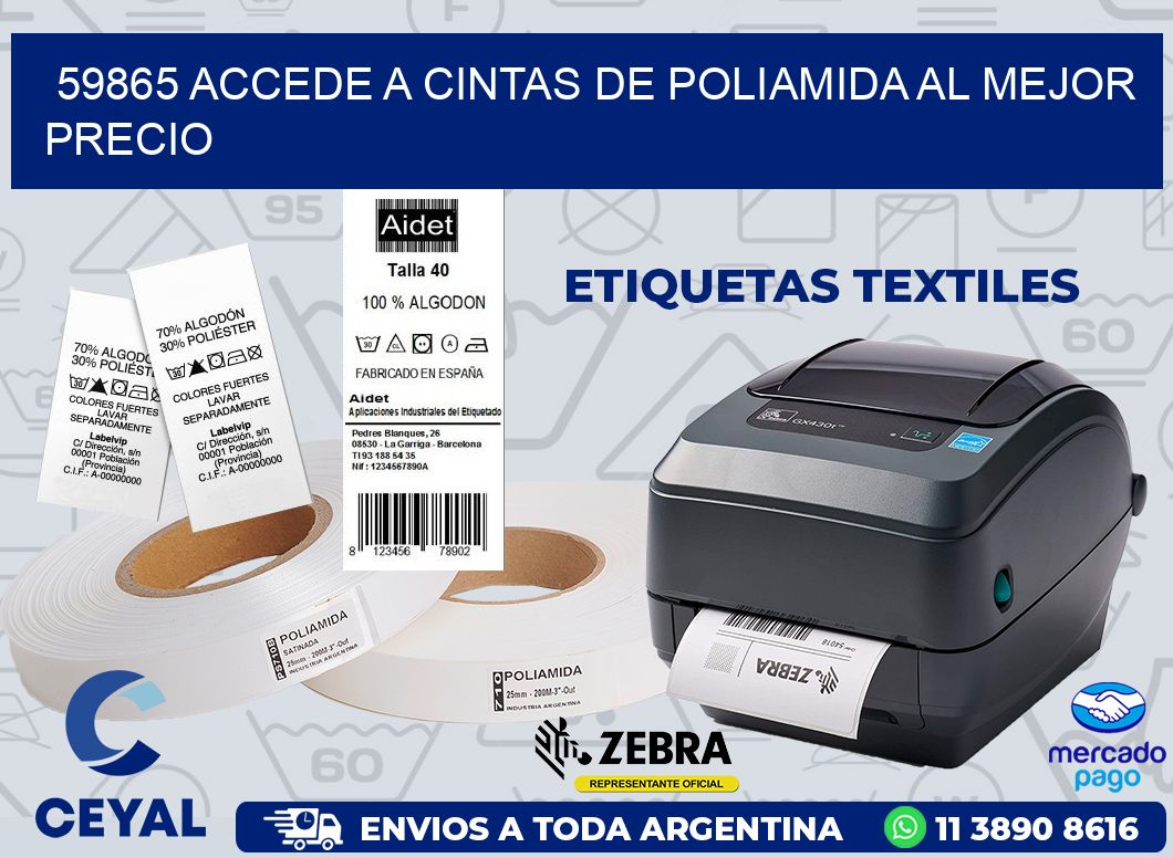59865 ACCEDE A CINTAS DE POLIAMIDA AL MEJOR PRECIO