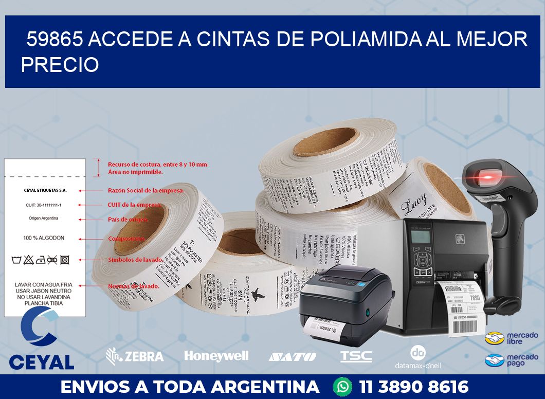 59865 ACCEDE A CINTAS DE POLIAMIDA AL MEJOR PRECIO