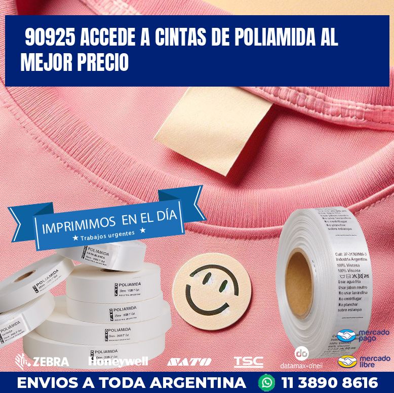 90925 ACCEDE A CINTAS DE POLIAMIDA AL MEJOR PRECIO
