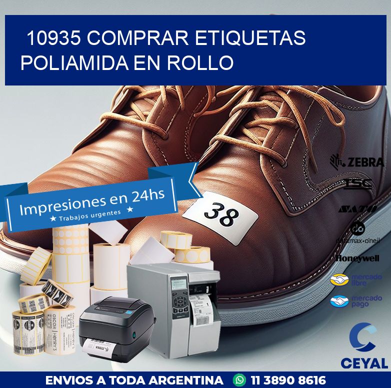 10935 COMPRAR ETIQUETAS POLIAMIDA EN ROLLO