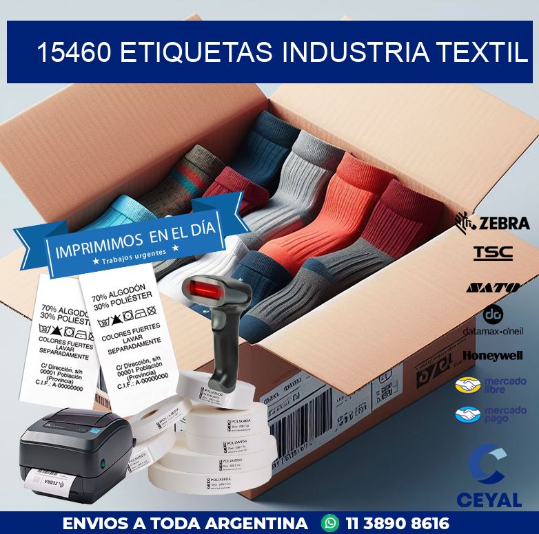 15460 ETIQUETAS INDUSTRIA TEXTIL