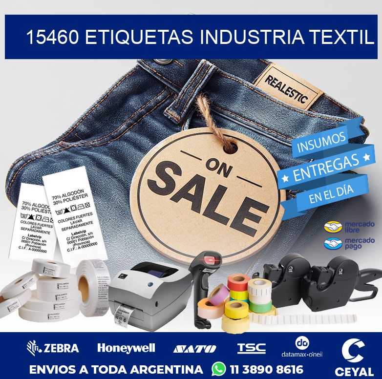 15460 ETIQUETAS INDUSTRIA TEXTIL