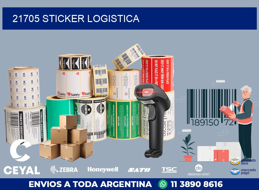 21705 STICKER LOGISTICA