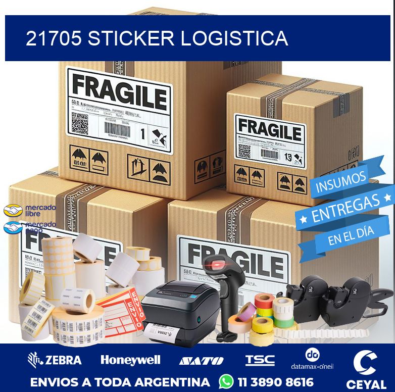 21705 STICKER LOGISTICA