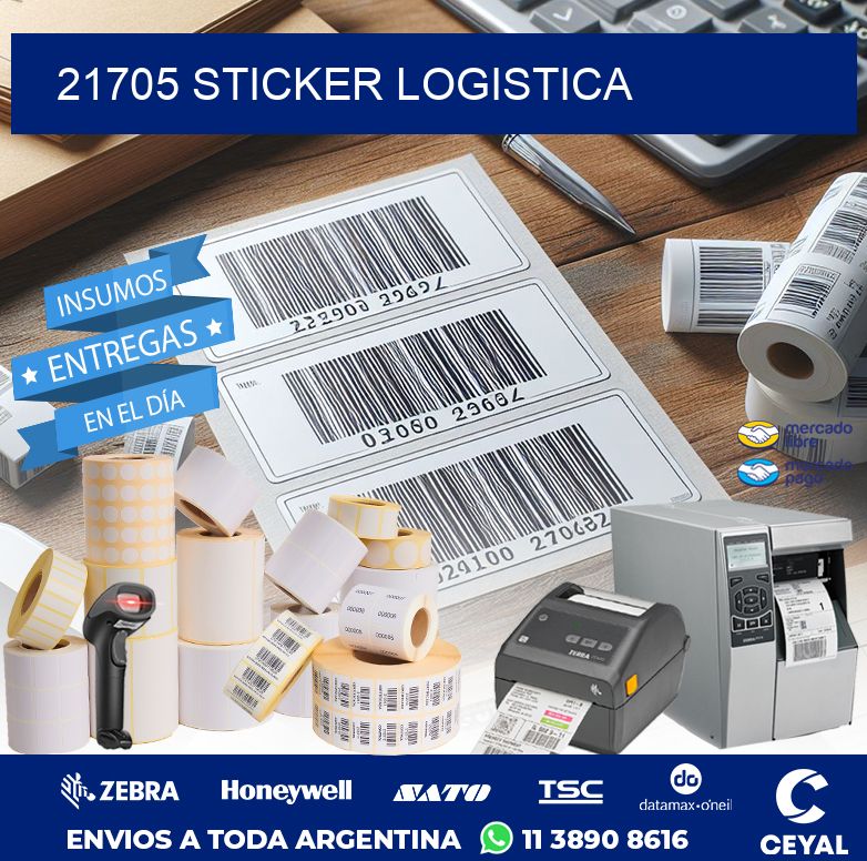 21705 STICKER LOGISTICA
