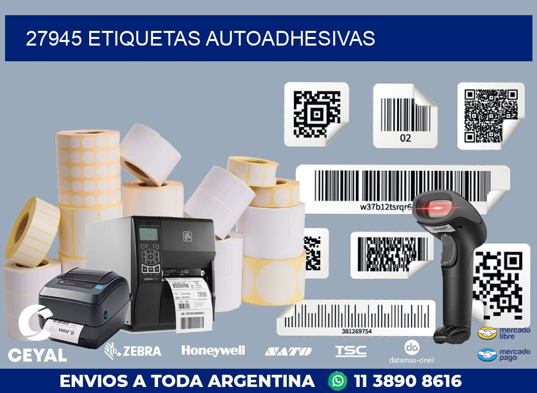 27945 ETIQUETAS AUTOADHESIVAS