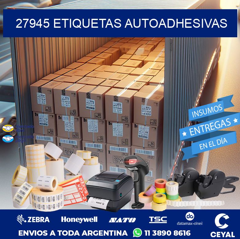 27945 ETIQUETAS AUTOADHESIVAS