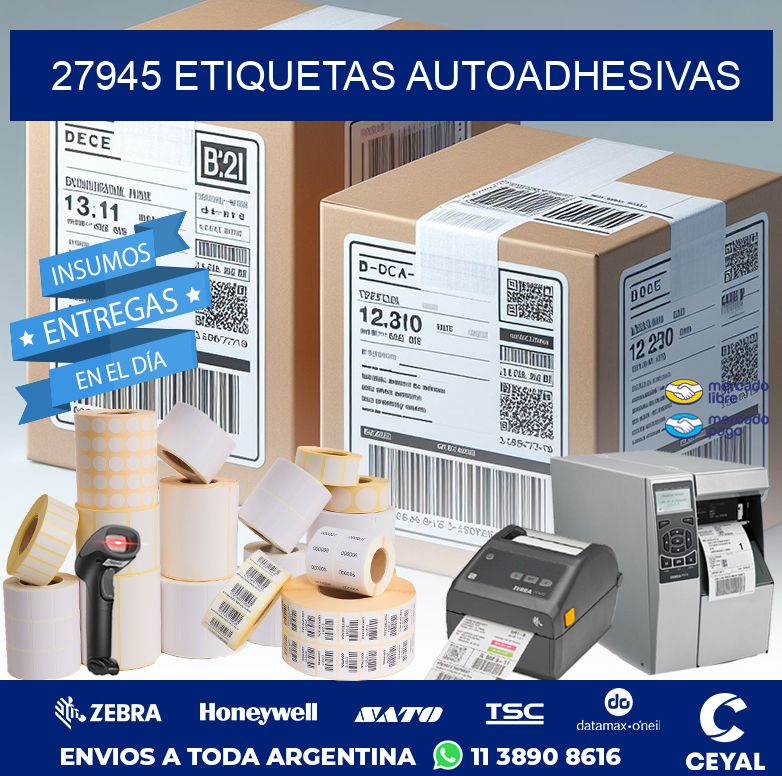 27945 ETIQUETAS AUTOADHESIVAS