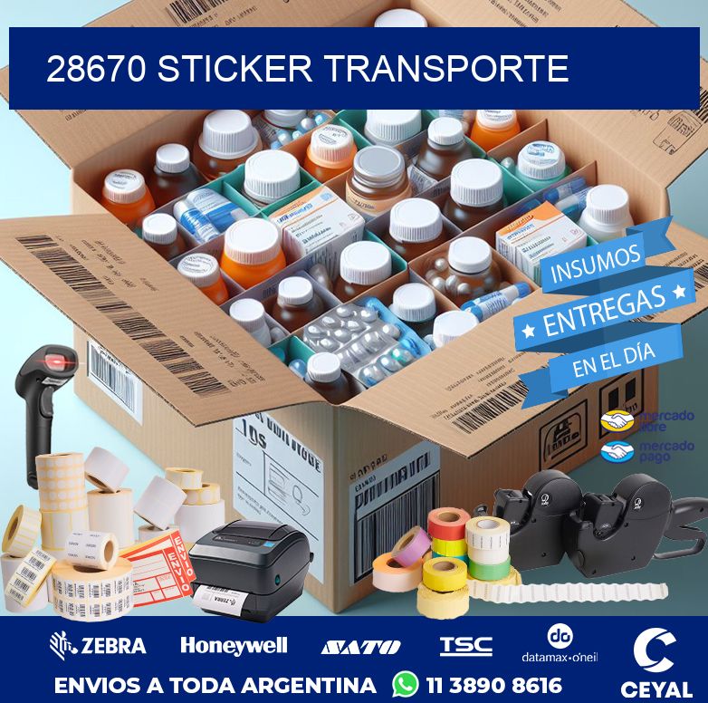 28670 STICKER TRANSPORTE