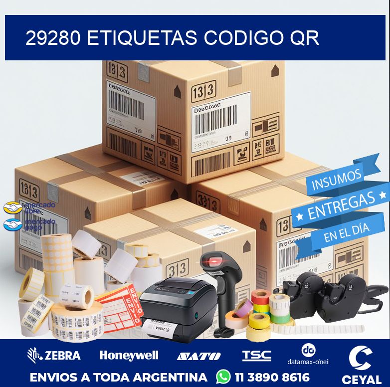 29280 ETIQUETAS CODIGO QR