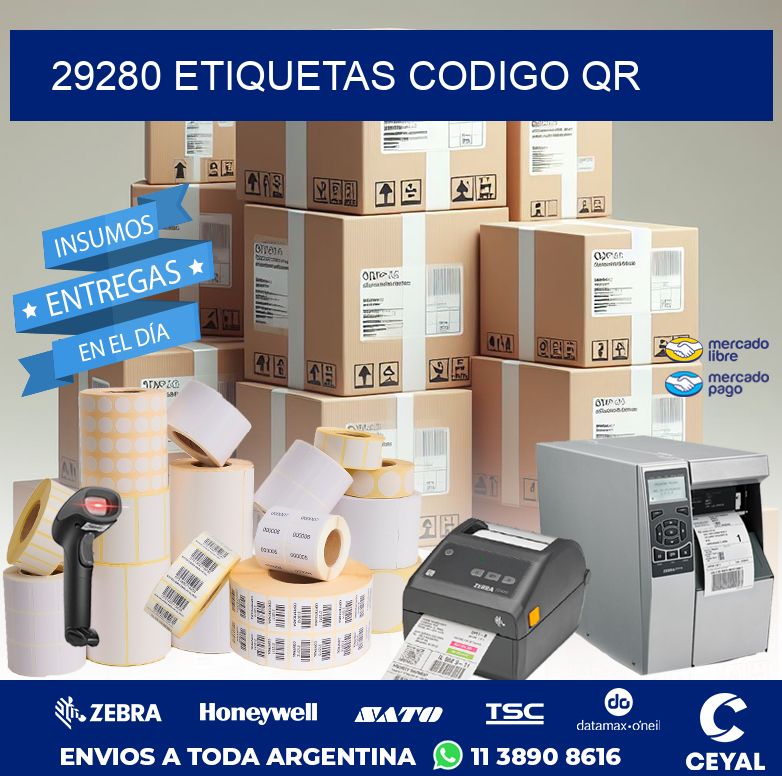 29280 ETIQUETAS CODIGO QR