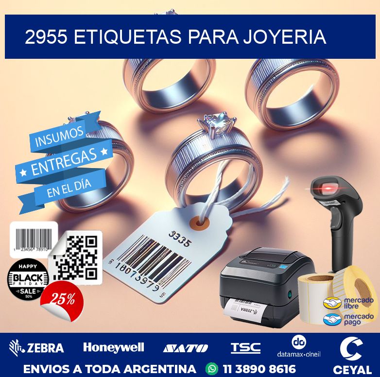 2955 ETIQUETAS PARA JOYERIA