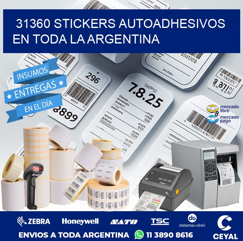 31360 STICKERS AUTOADHESIVOS EN TODA LA ARGENTINA