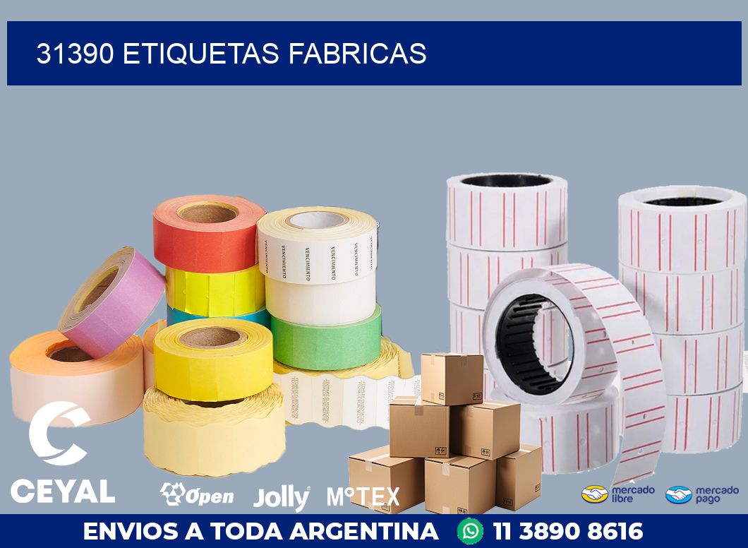 31390 ETIQUETAS FABRICAS