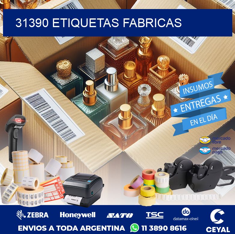 31390 ETIQUETAS FABRICAS