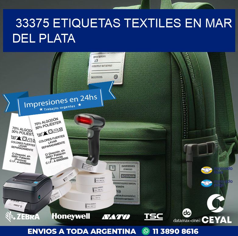 33375 ETIQUETAS TEXTILES EN MAR DEL PLATA