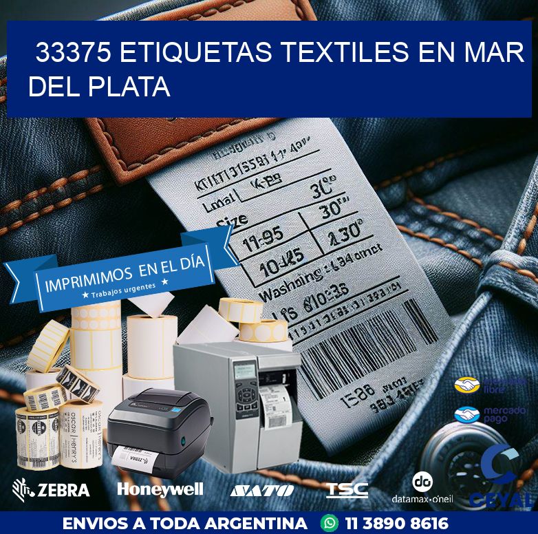 33375 ETIQUETAS TEXTILES EN MAR DEL PLATA