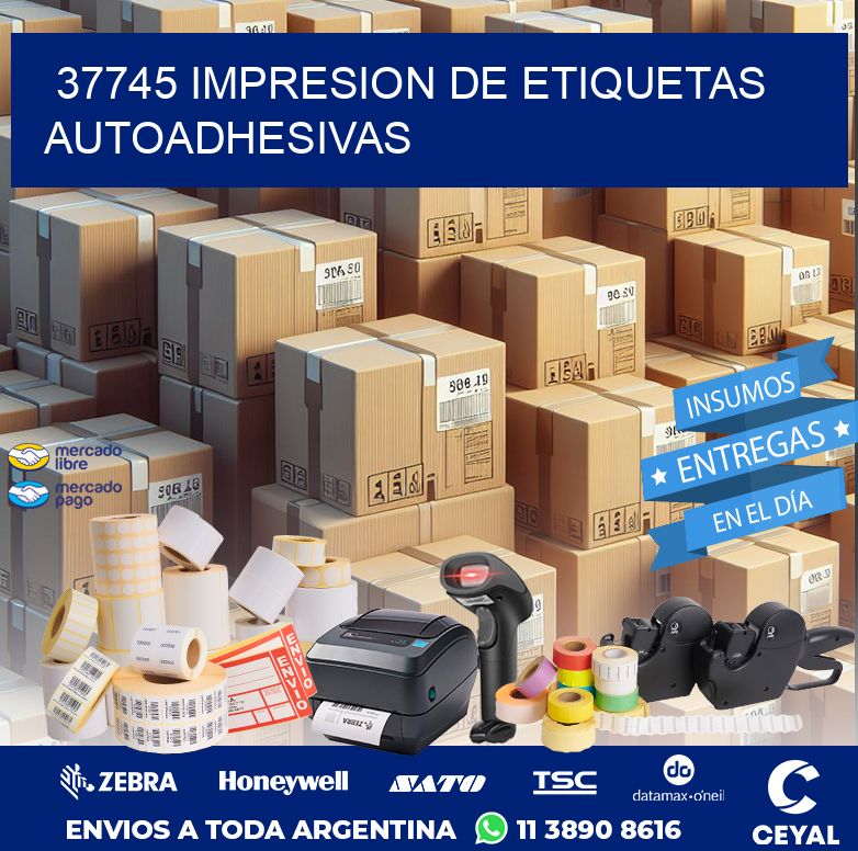 37745 IMPRESION DE ETIQUETAS AUTOADHESIVAS