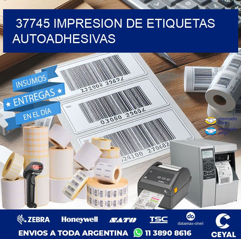 37745 IMPRESION DE ETIQUETAS AUTOADHESIVAS