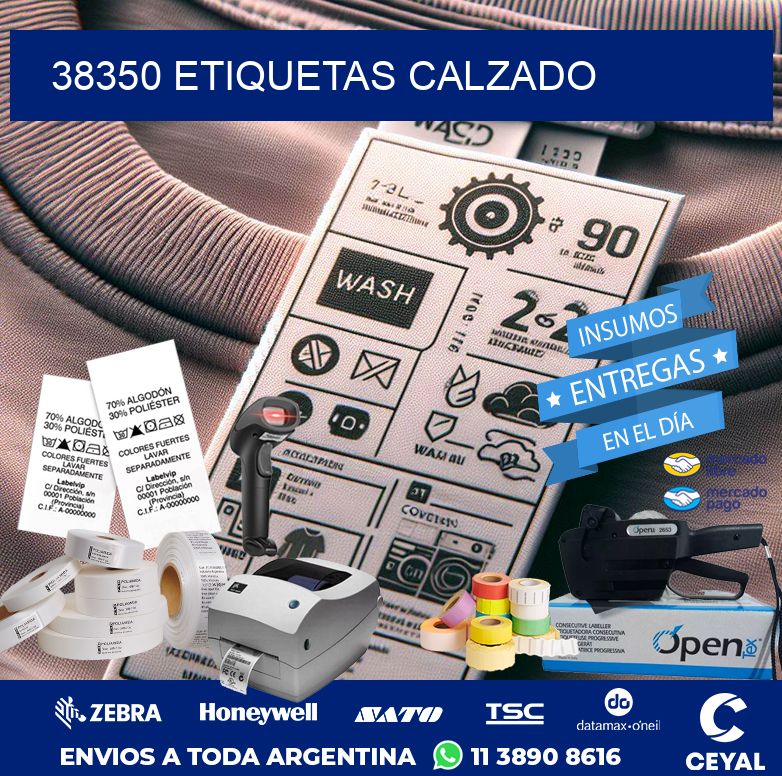38350 ETIQUETAS CALZADO