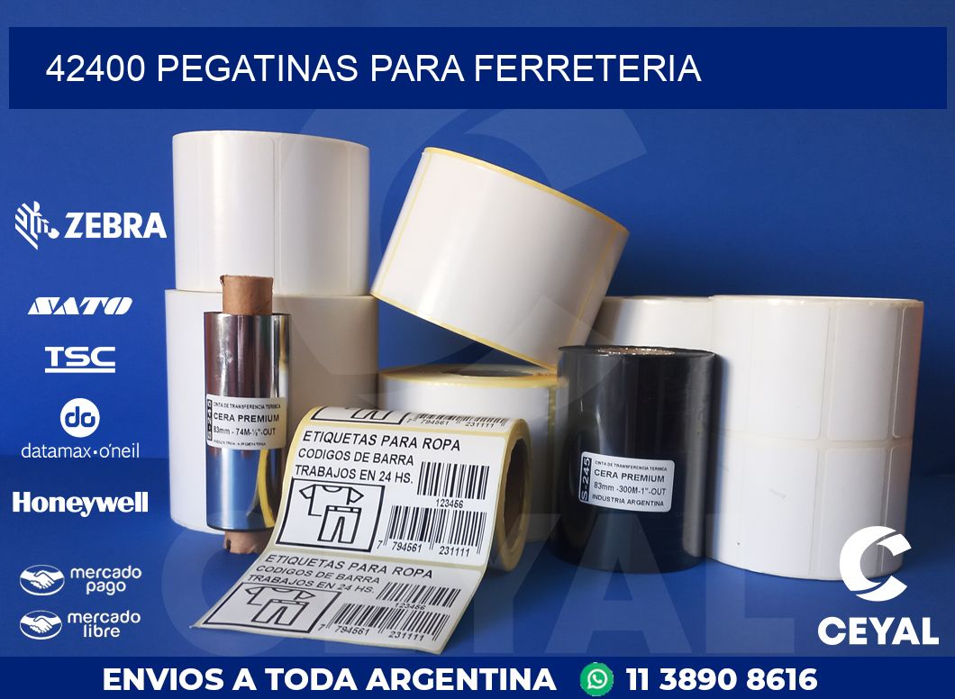 42400 PEGATINAS PARA FERRETERIA