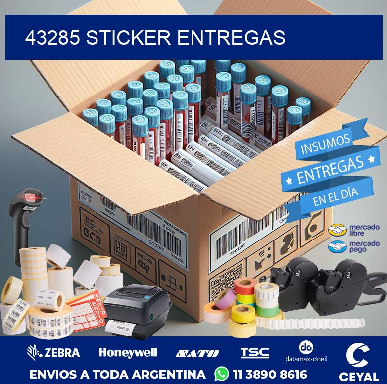 43285 STICKER ENTREGAS