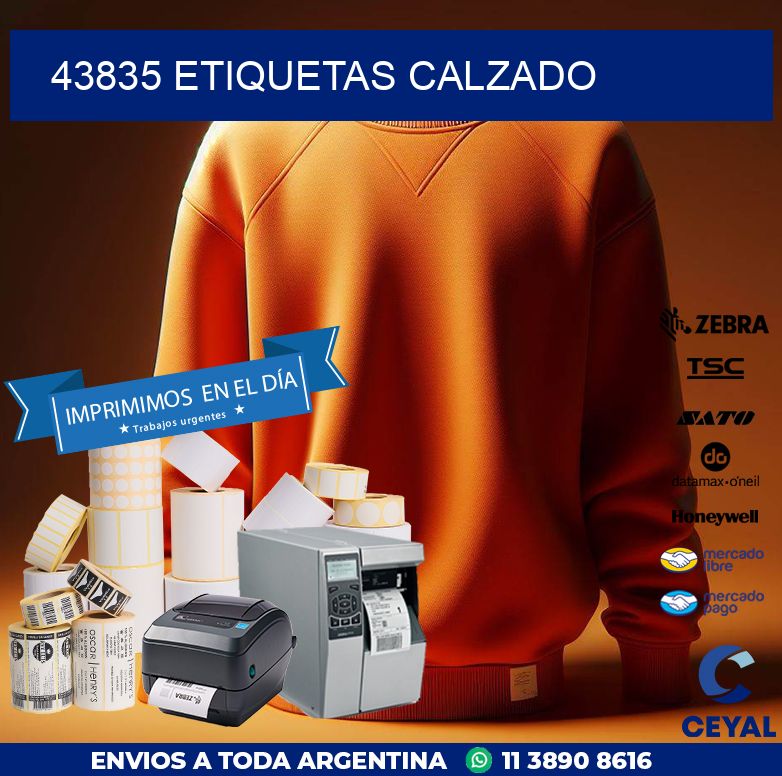 43835 ETIQUETAS CALZADO
