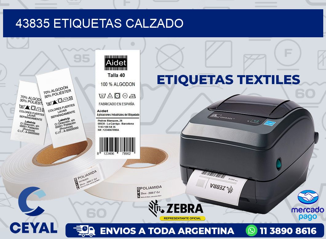 43835 ETIQUETAS CALZADO