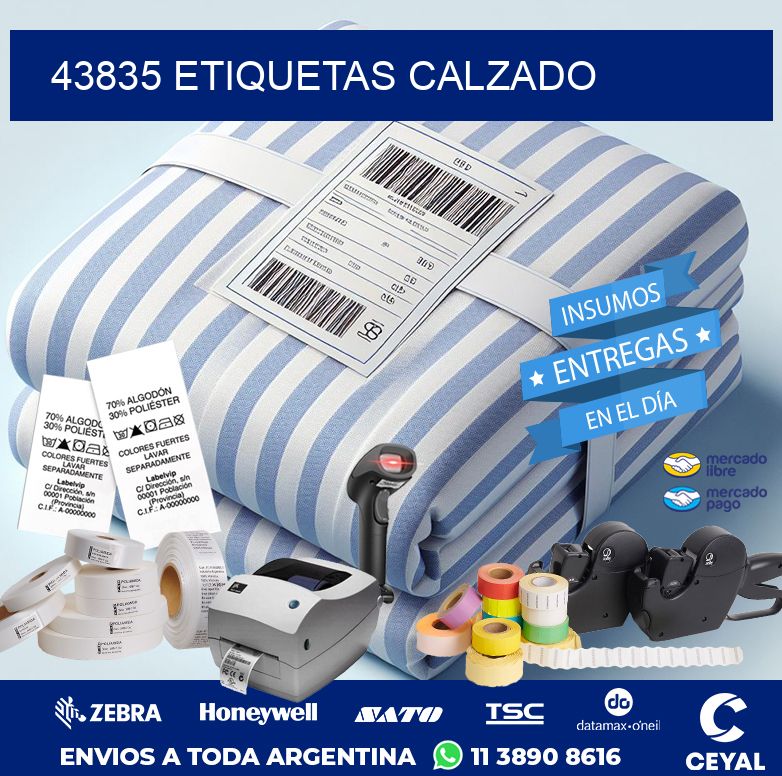 43835 ETIQUETAS CALZADO