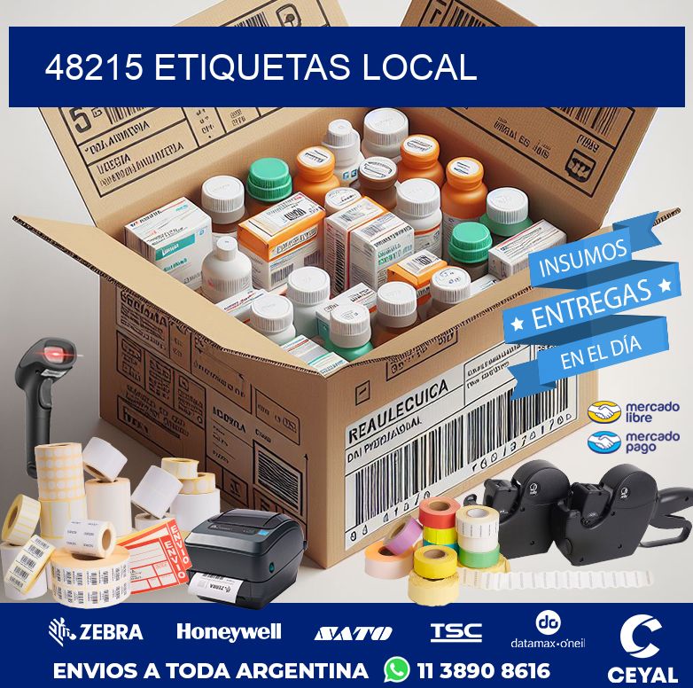 48215 ETIQUETAS LOCAL
