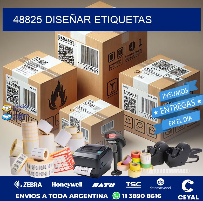 48825 DISEÑAR ETIQUETAS