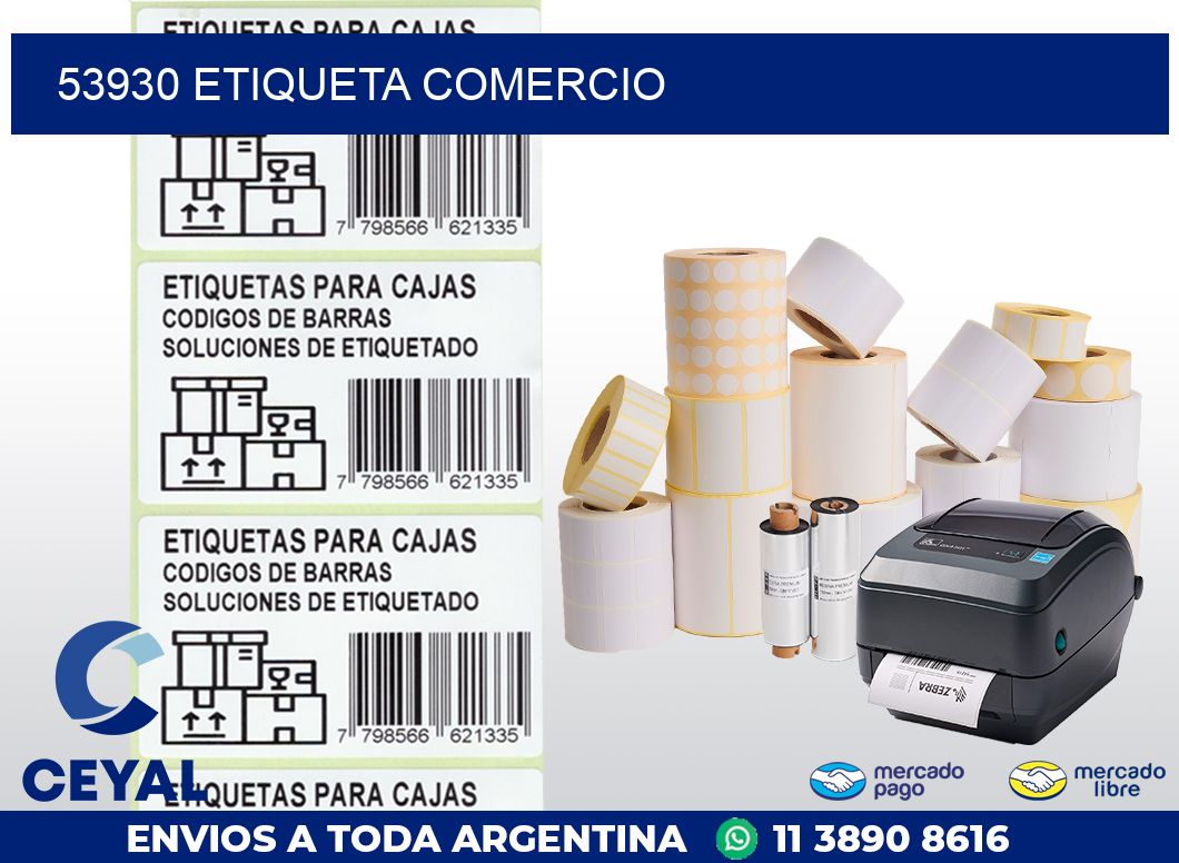 53930 ETIQUETA COMERCIO