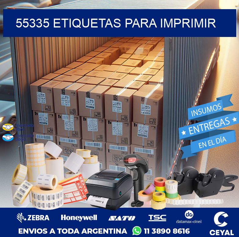 55335 ETIQUETAS PARA IMPRIMIR