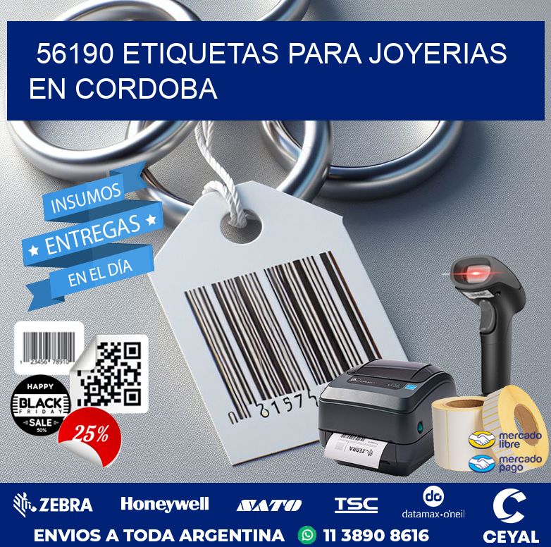 56190 ETIQUETAS PARA JOYERIAS EN CORDOBA