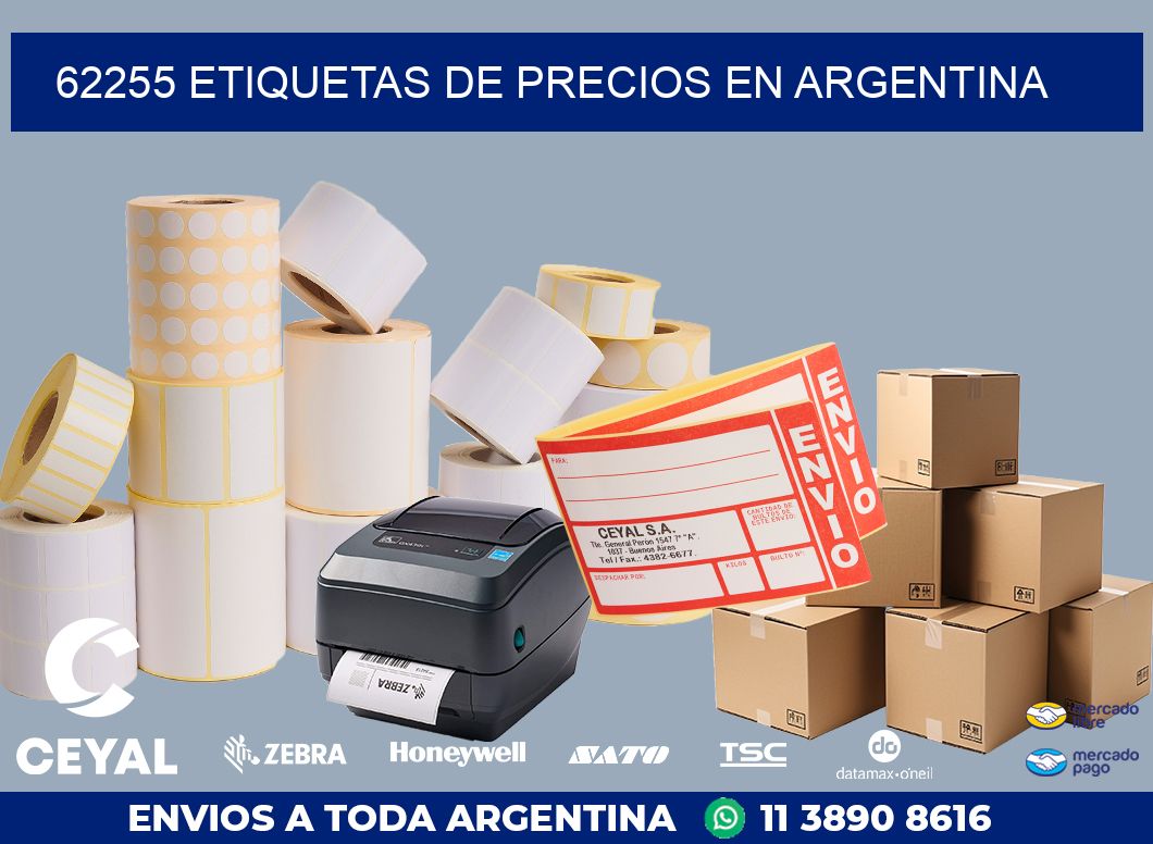62255 ETIQUETAS DE PRECIOS EN ARGENTINA