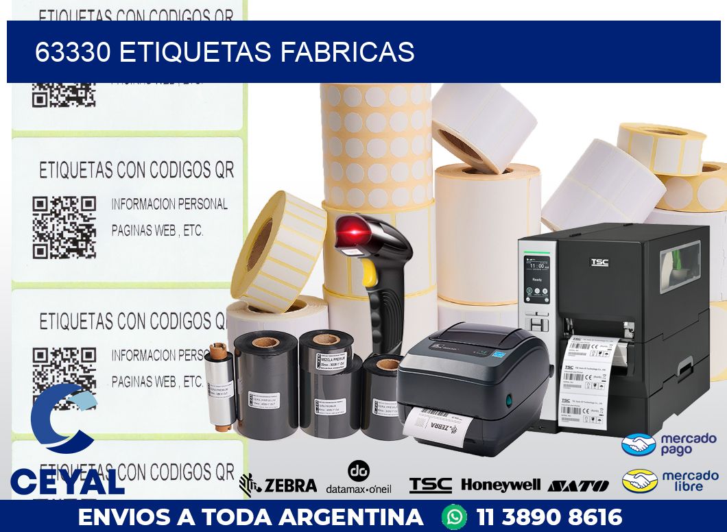 63330 ETIQUETAS FABRICAS