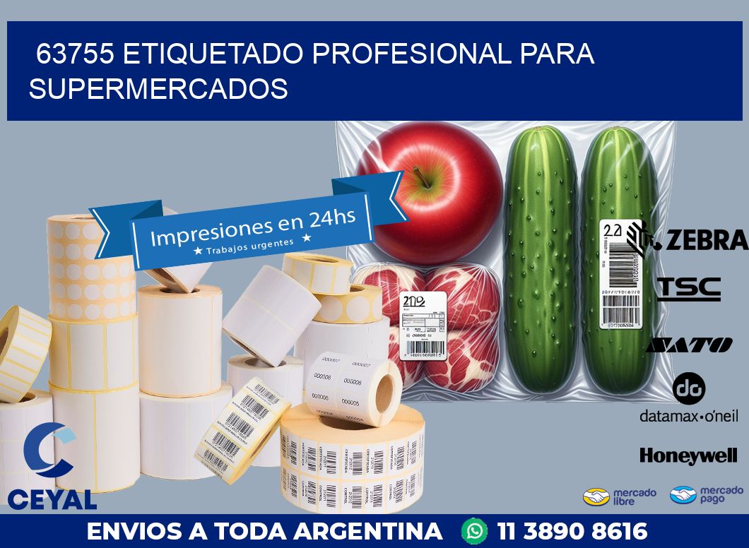 63755 ETIQUETADO PROFESIONAL PARA SUPERMERCADOS