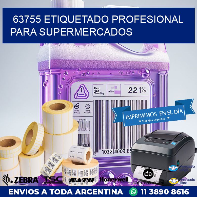 63755 ETIQUETADO PROFESIONAL PARA SUPERMERCADOS
