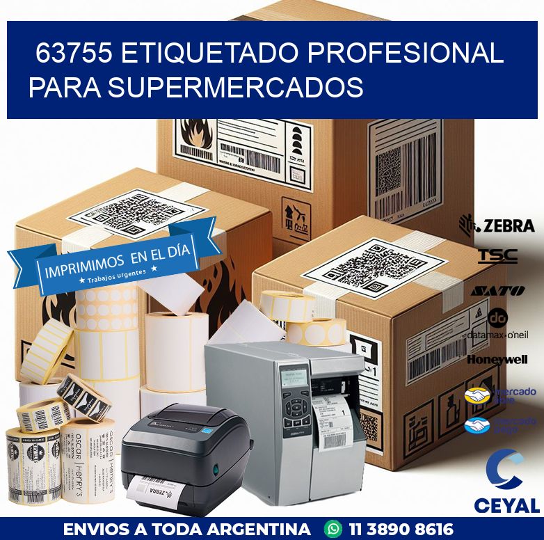 63755 ETIQUETADO PROFESIONAL PARA SUPERMERCADOS