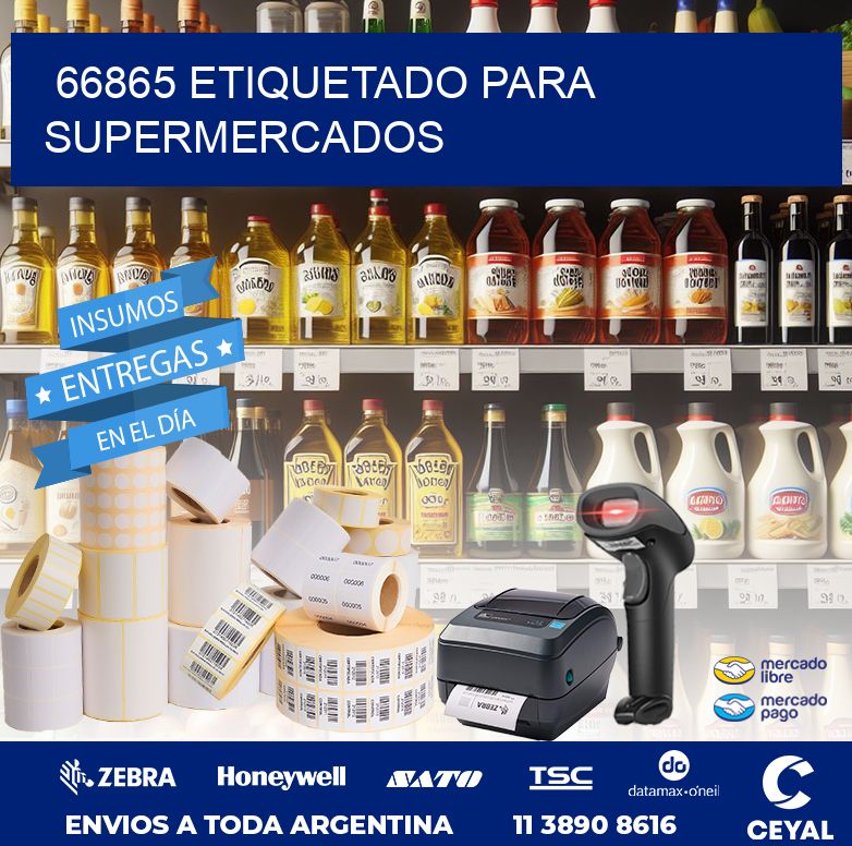 66865 ETIQUETADO PARA SUPERMERCADOS