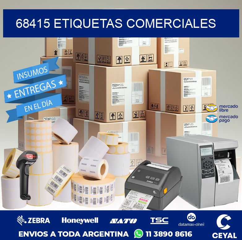 68415 ETIQUETAS COMERCIALES