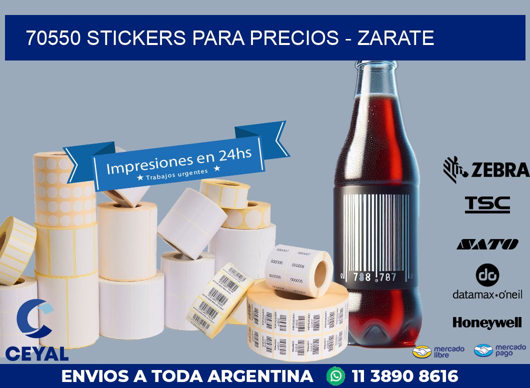 70550 STICKERS PARA PRECIOS – ZARATE