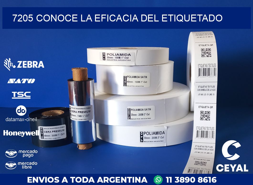 7205 CONOCE LA EFICACIA DEL ETIQUETADO