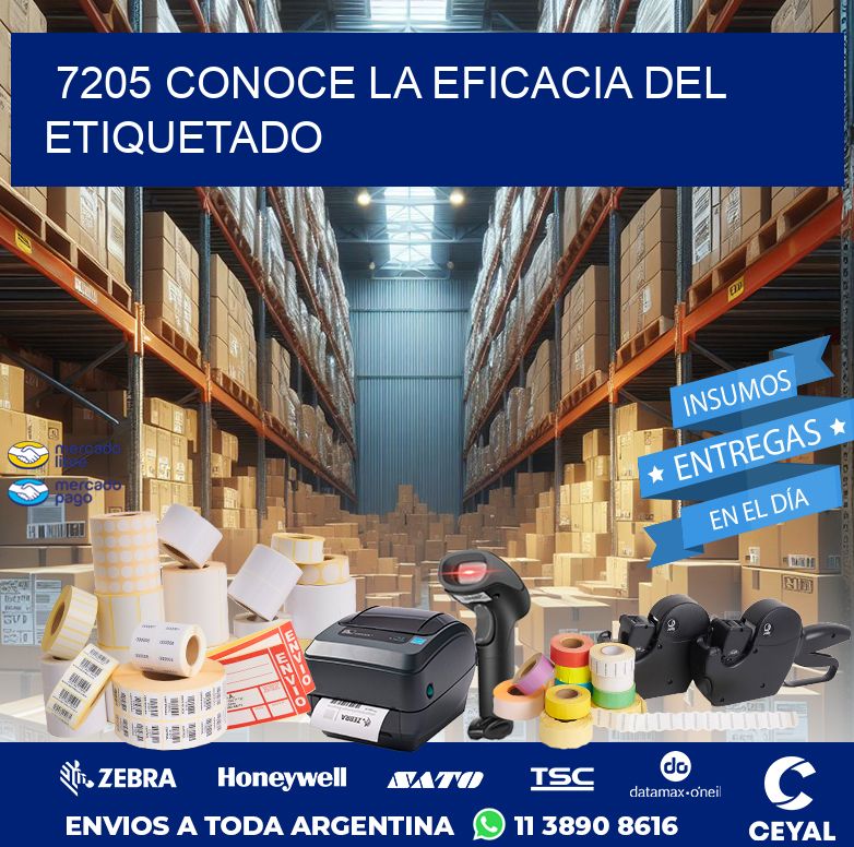 7205 CONOCE LA EFICACIA DEL ETIQUETADO